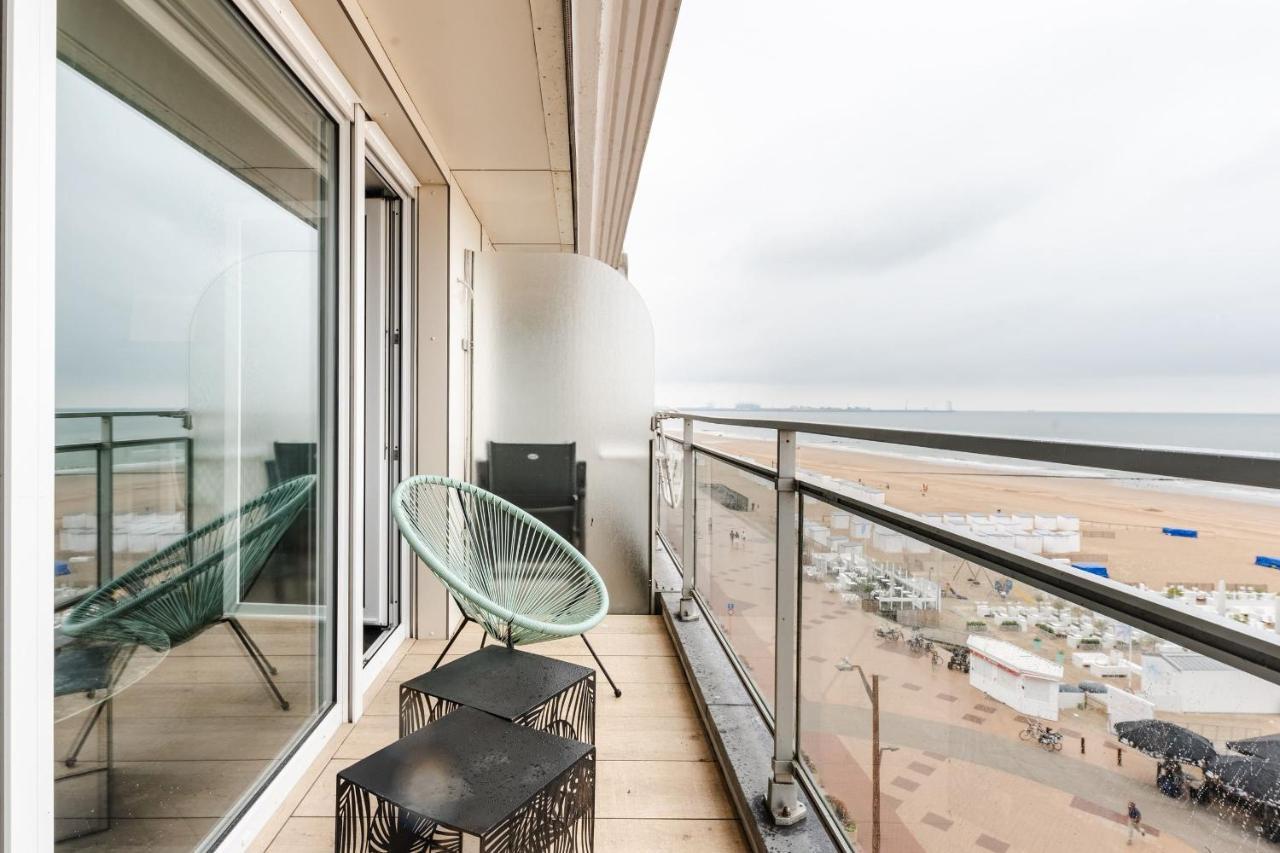 Luxueuze Suite Met Frontaal Zeezicht Knokke-Heist Exterior photo