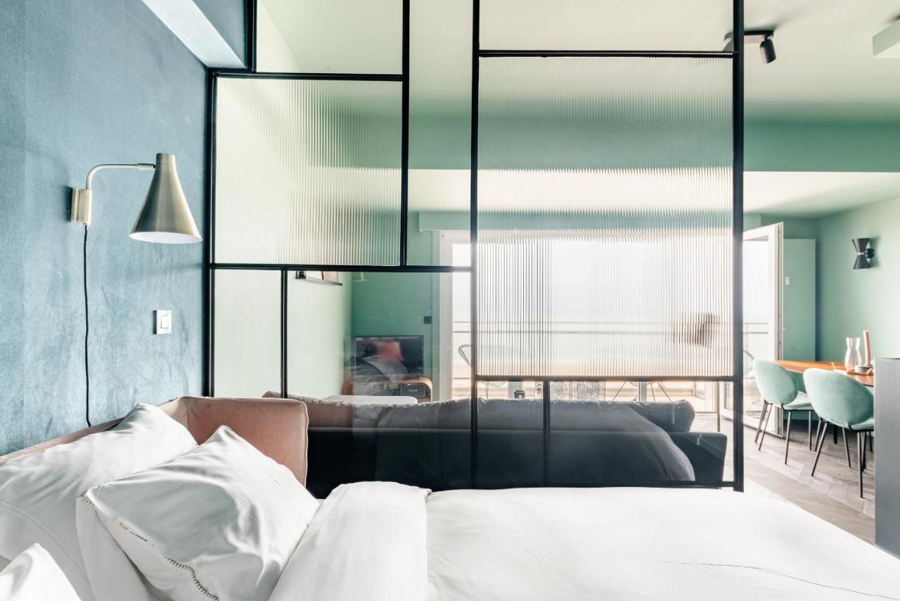 Luxueuze Suite Met Frontaal Zeezicht Knokke-Heist Exterior photo