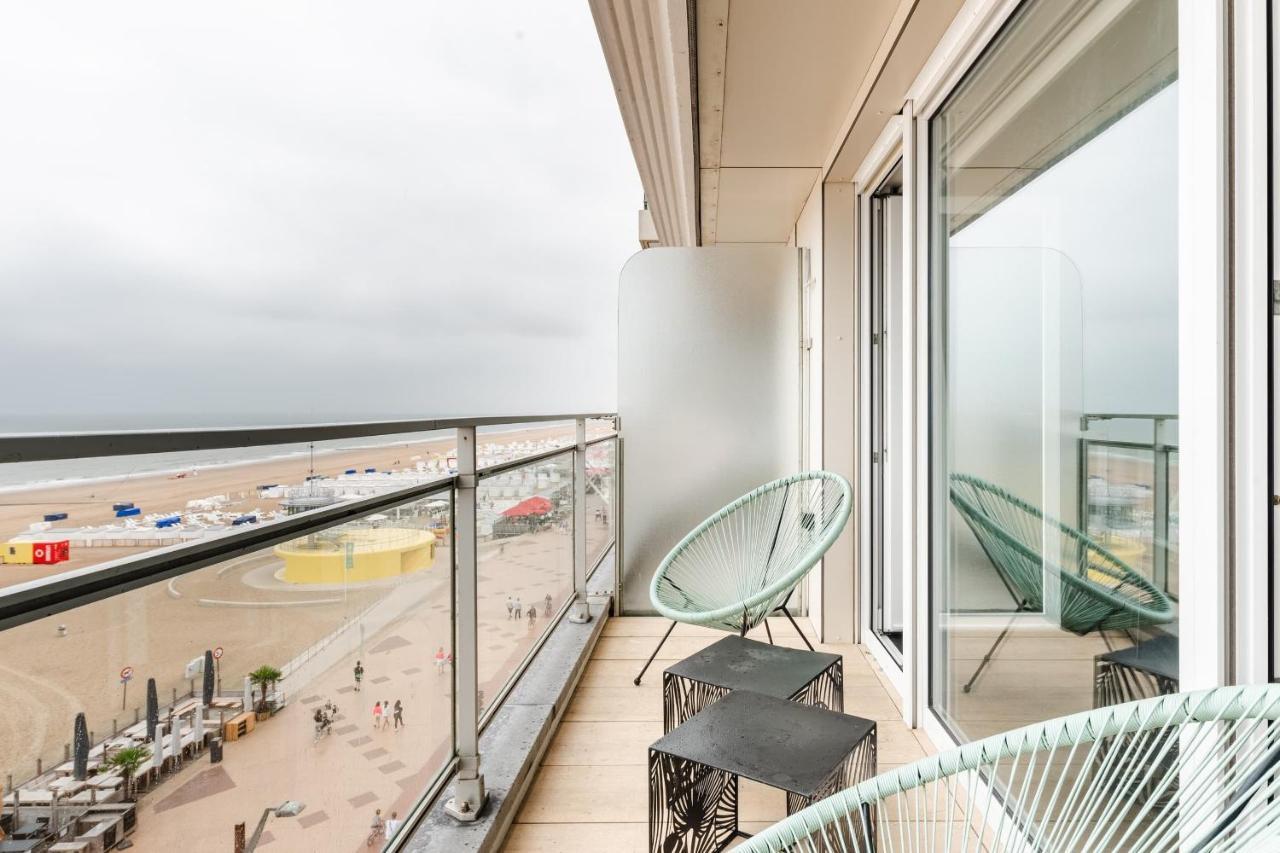 Luxueuze Suite Met Frontaal Zeezicht Knokke-Heist Exterior photo