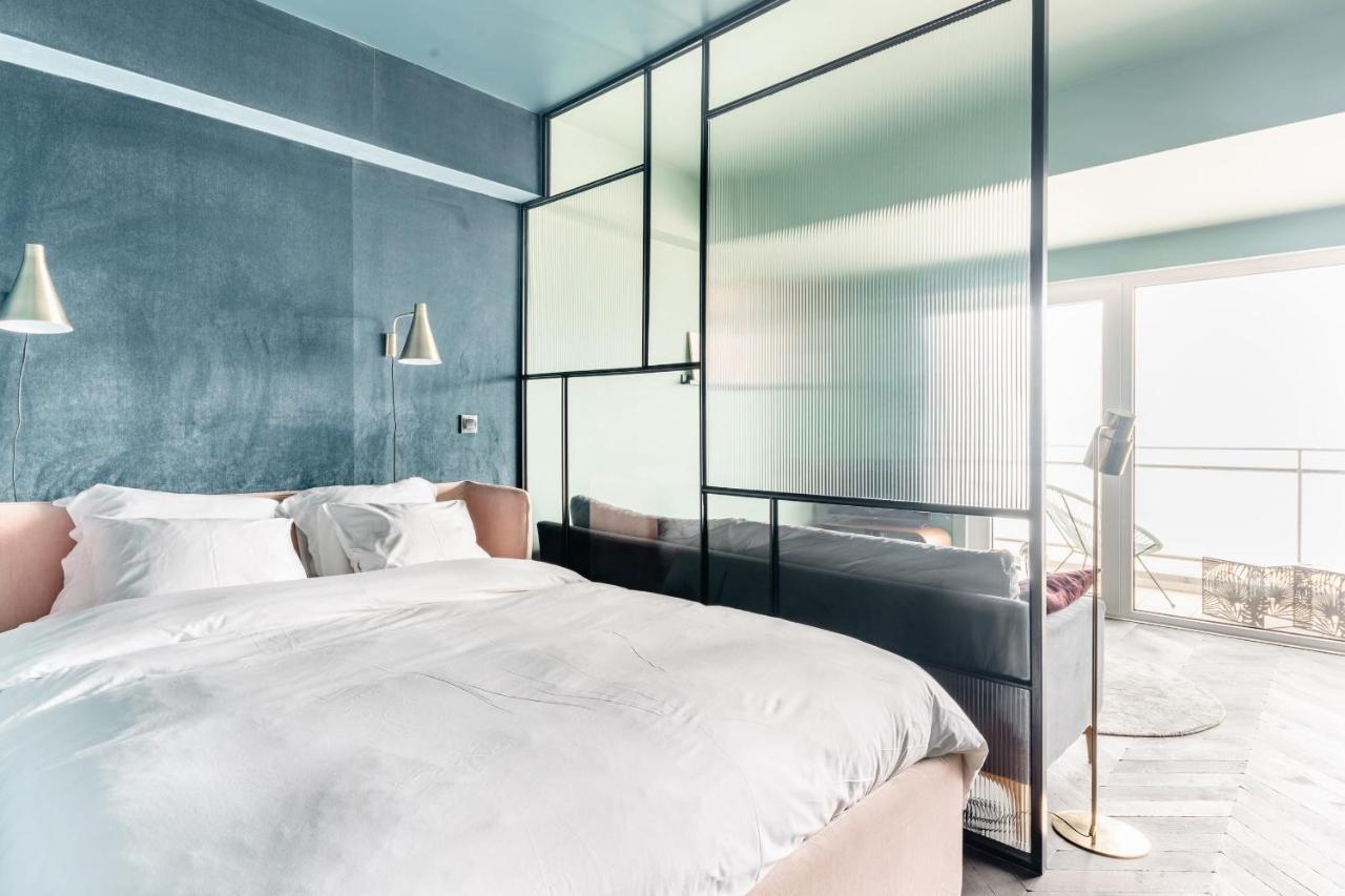 Luxueuze Suite Met Frontaal Zeezicht Knokke-Heist Exterior photo